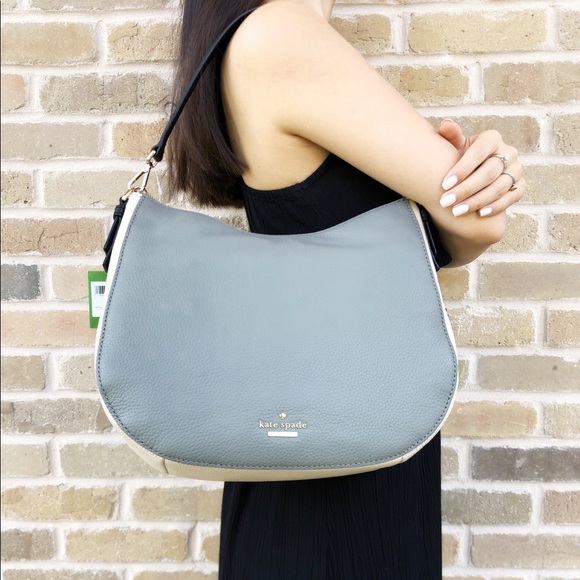 Gaby’sBags👜💕- Kate spade mylie Hobo back gray - Picture 2 of 8
